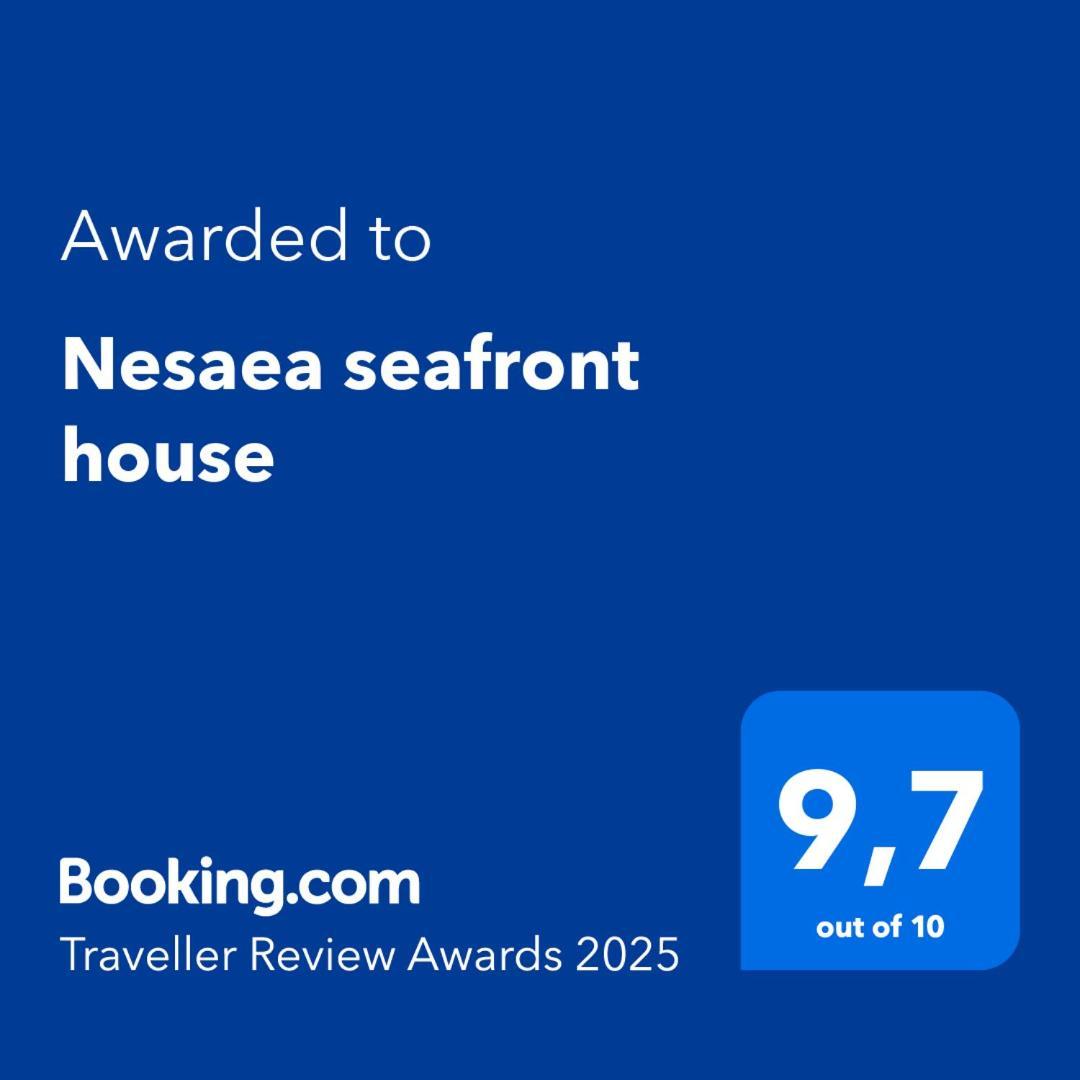 فيلا Nesaea Seafront House Parasporos المظهر الخارجي الصورة